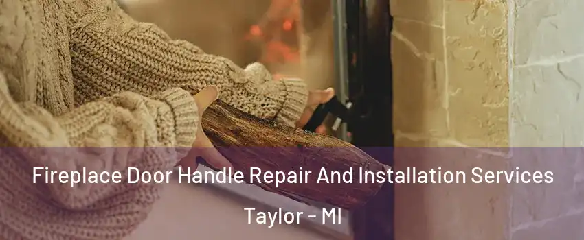  Fireplace Door Handle Repair And Installation Services Taylor - MI