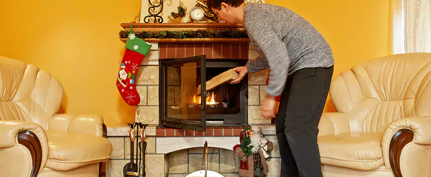Gas to Wood-Burning Fireplace Conversion Services in Taylor, Michigan