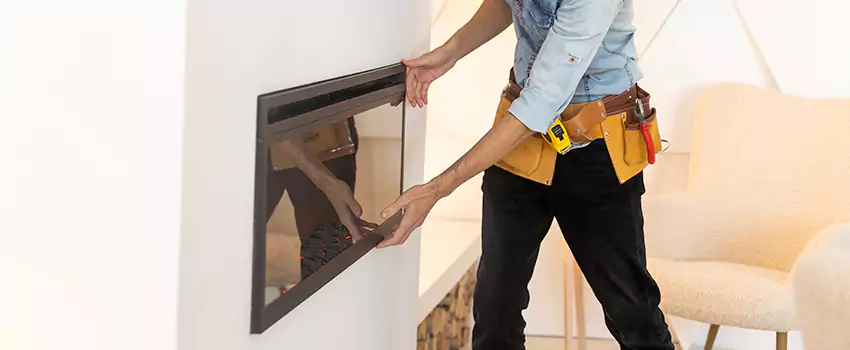Metal Fireplace Installation in Taylor, Michigan