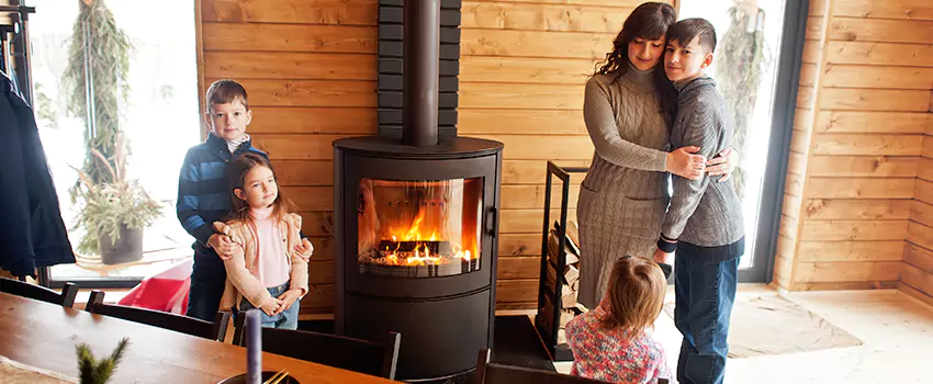 Morso Cast Iron Fireplace Insert Installation in Taylor, Michigan