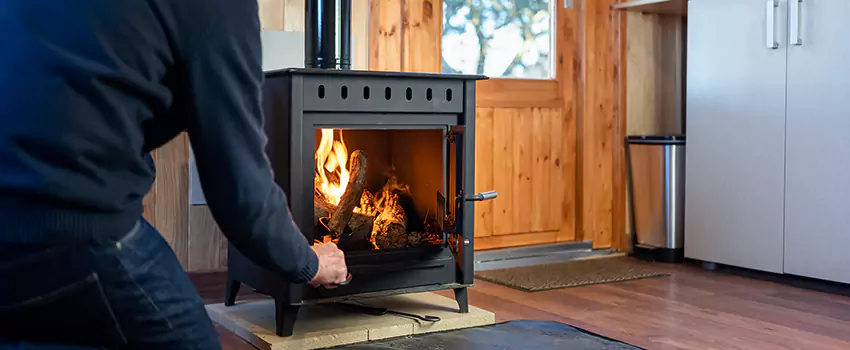 Open Hearth Wood Fireplace Installation in Taylor, MI