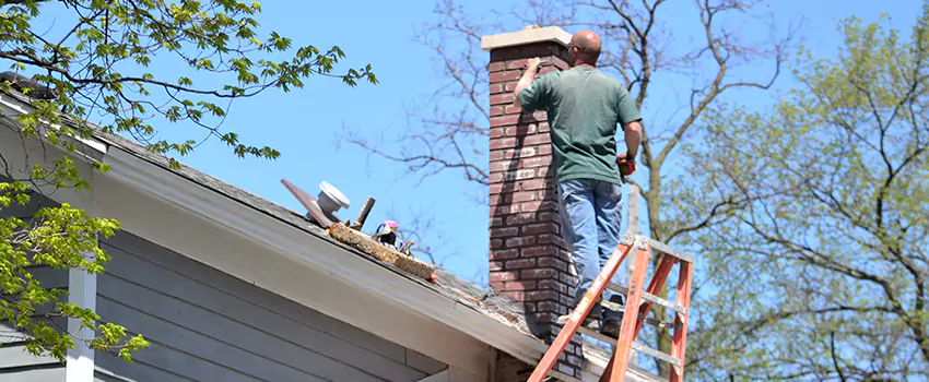 Vinyl and PVC Chimney Flashing Installation in Taylor, MI