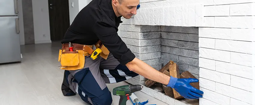 Fireplace Damaged Damper Frame Repair Services in Taylor, Michigan