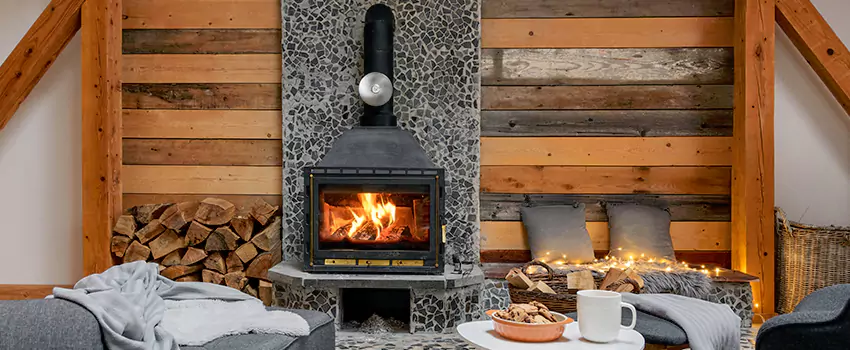 Thelin Hearth Products Direct Vent Gas Stove Fireplace Inspection in Taylor, Michigan