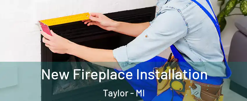  New Fireplace Installation Taylor - MI