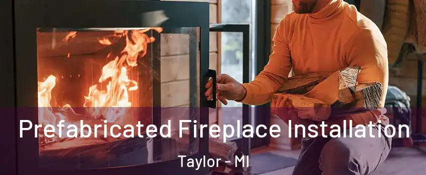  Prefabricated Fireplace Installation Taylor - MI